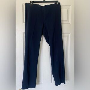 Adrianna Papell Dark Blue Navy Ponte Pants